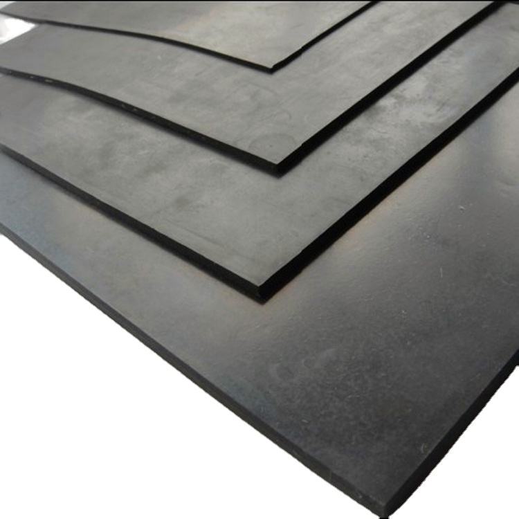 smooth surface material custom thickness SBR rubber plate manufacturer/PAIDU